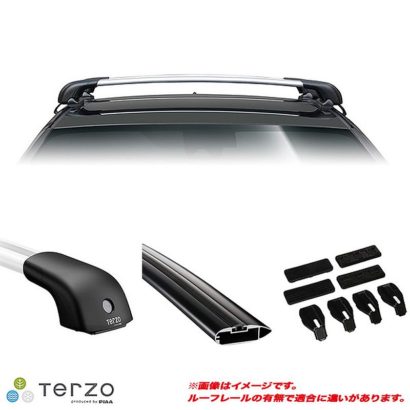 ベースキャリア車種別セット レヴォーグ レイバック VN系 EF101A + EB92AB + EB92AB + DR25 PIAA/Terzo