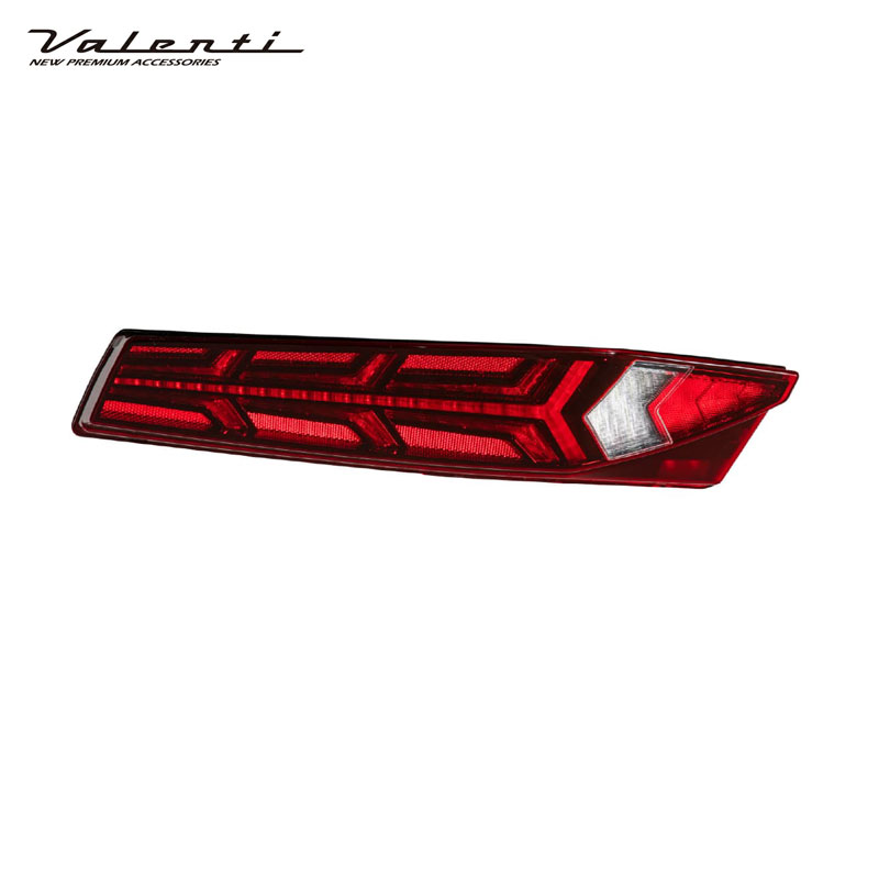 ランボルギーニ アヴェンタドール S/SV/SVJ レッドレンズ/グロスBK/レッドバー LEDテールランプ ウルトラ TLADU-RGR-1 ヴァレンティ