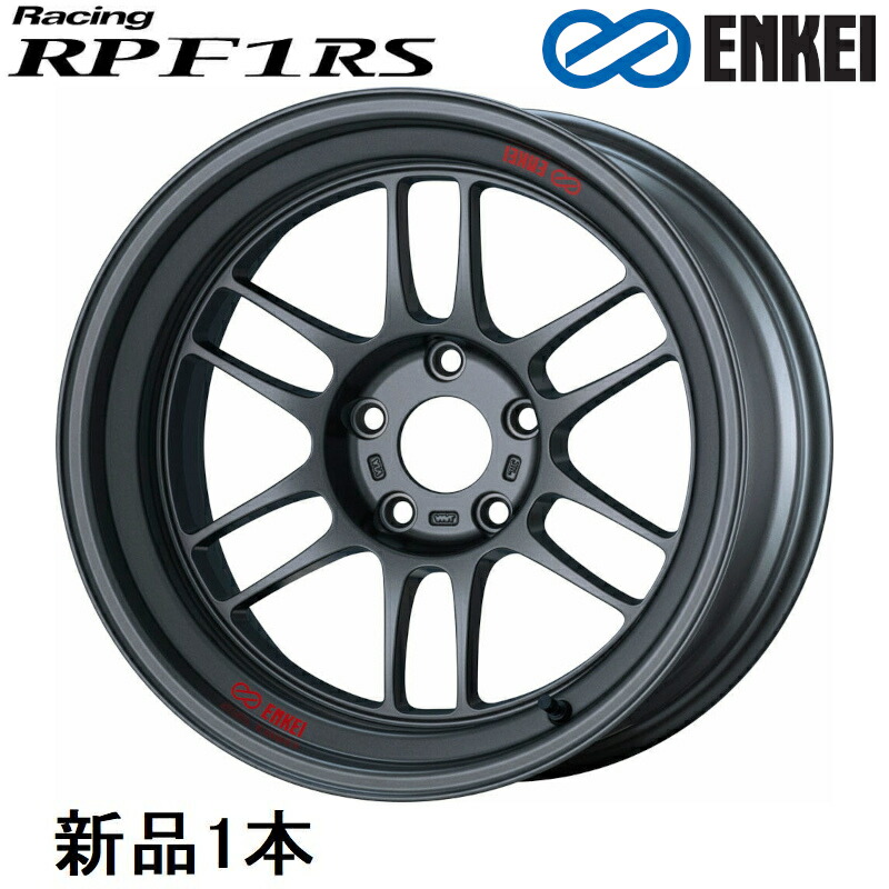 エンケイ Racing RPF1RS 17インチ 17x9J +12 PCD114.3 5穴 Matte Dark Gunmetallic ホイール 1本 ENKEI ｜カー用品通販のホットロードパーツ