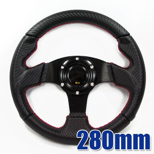 楽天市場】29φ 極小ウッドステアリングハンドル 木目 φ290mmQSW1003-3
