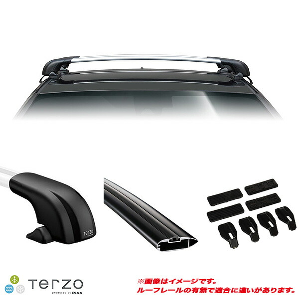 PIAA/Terzo キャリア車種別セット スズキ ソリオ/ソリオ バンディット MA27S/37S R2.12~ EF100A + EB100AB + EB100AB + EH455