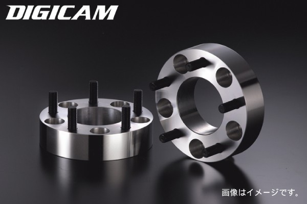 DIGICAM ワイドトレッドスペーサー A7075-T6 超超ジュラルミン P.C.D114.3-5H P1.5 35mm デジキャン/ケースペック D-SP-15114535