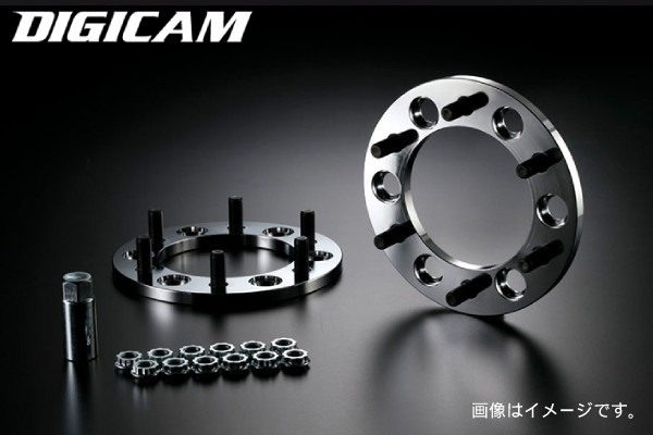 ワイドトレッドスペーサー 超超ジュラルミン P.C.D139.7-6H P1.5 10mm M12 ハイエース他4WD車用 デジキャン/ケースペック D-SP-15139610