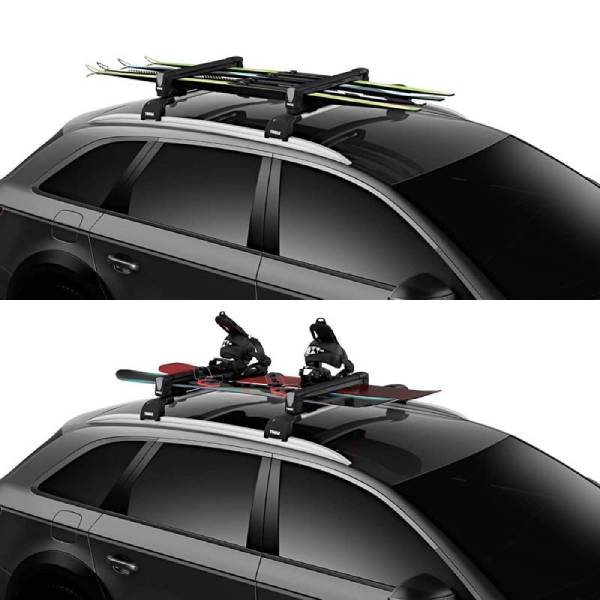 配送日指定可 THULE [TH7324] THULE スノーパック 7324 スキーキャリア