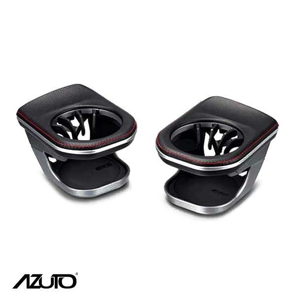 AZUTO カップホルダー左右セット G-Class W463A 専用 本革 レッドステッチ装飾仕様 メルセデスベンツ 専用設計 A/Cルーバー取付 MHG-033 35,393円