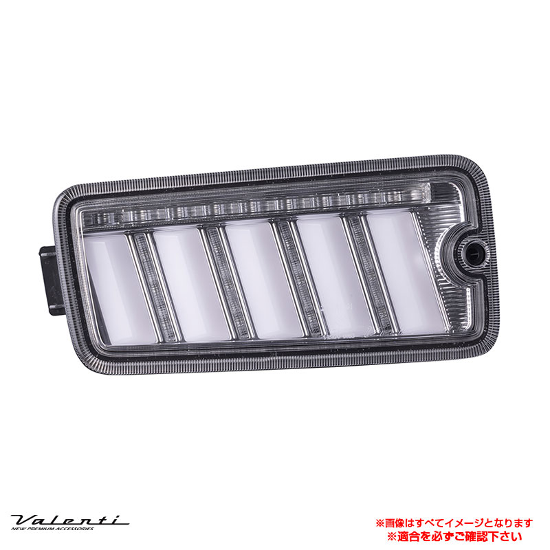 ヴァレンティ/Valenti ジュエルLEDテールランプ ULTRA クリア/クローム ハイゼットトラック 前期 2005.12～2021.11 TD50HJU-CC-1
