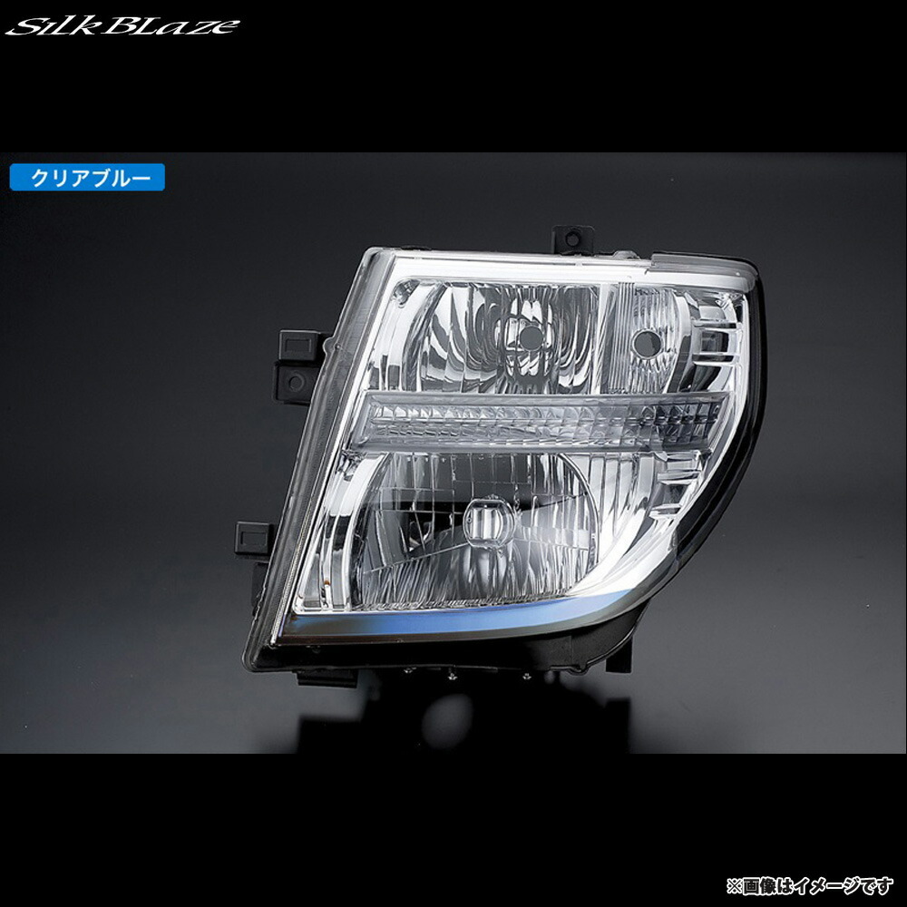 エルグランドe52前期用クリスタルアイヘッドライトガーニッシュ エルグランド ヘッドライトガーニッシュ E52 前期 LED EYEヘッド