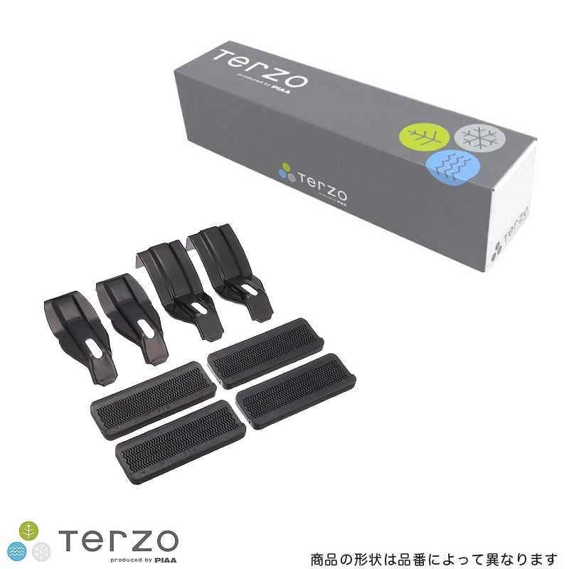 エクストレイル T33 ルーフレール付車 キャリア取付ホルダー Terzo DR27