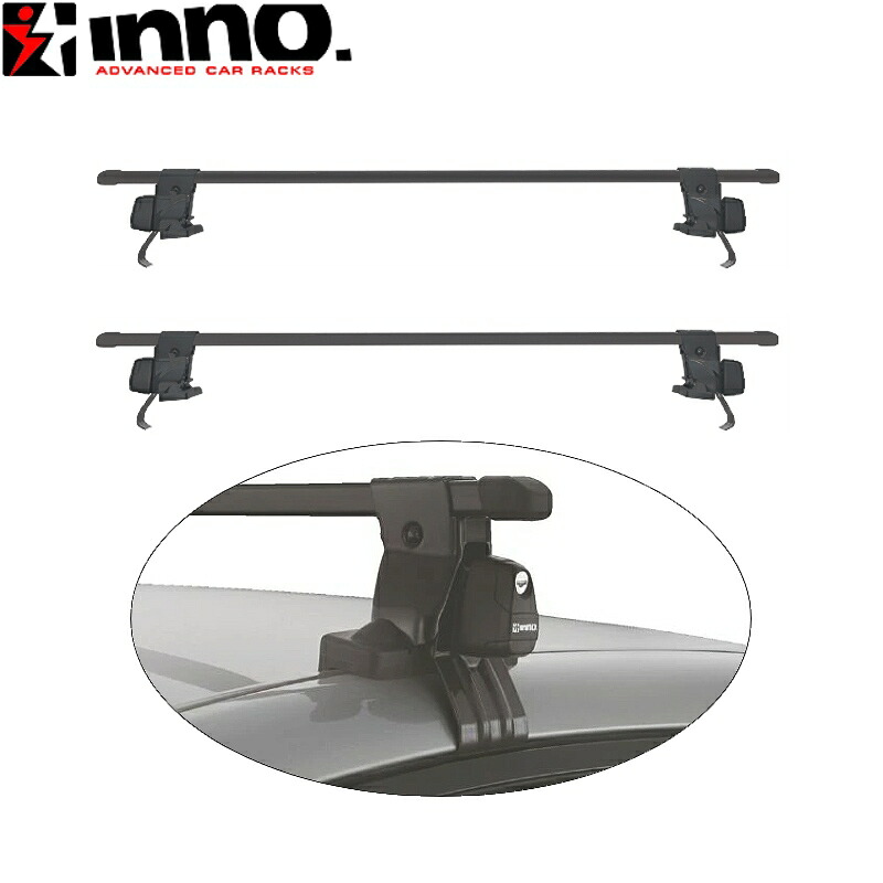 ベースキャリア車種別セット ランドクルーザー 300系 R3.8～ ルーフレール無 INSUT + INB147BK + K939 INNO｜カー用品のHot Road Second Shop