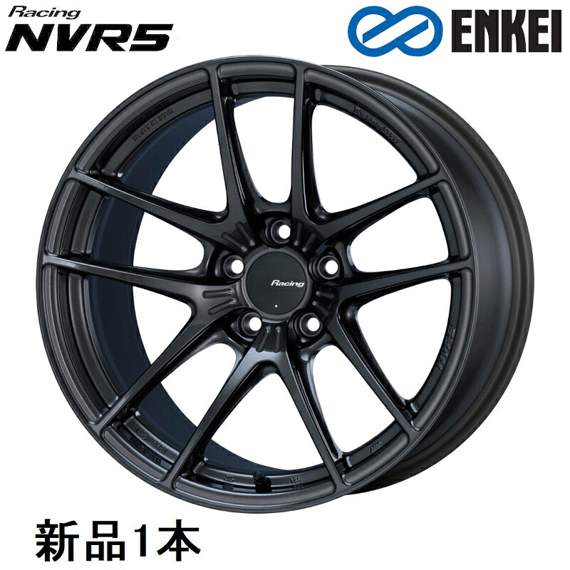 エンケイ Racing NVR5 18インチ 18x10J +12 PCD114.3 5穴 Graphite Metallic ホイール 1本 ENKEI|カー用品のHot Road Second Shop