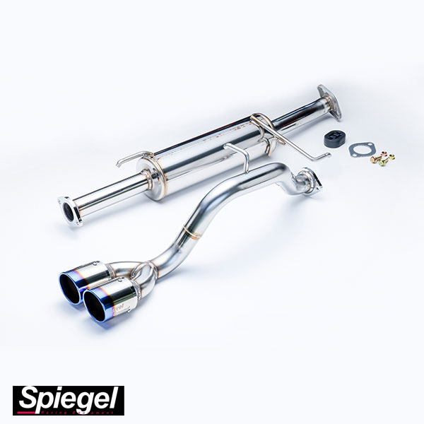 スズキ エブリイ DA17V (ジョインターボ) 2WD/4WD装着可 レベルサウンド304 ターボ車専用 マフラー チタンテール HKMS003-001 Spiegel