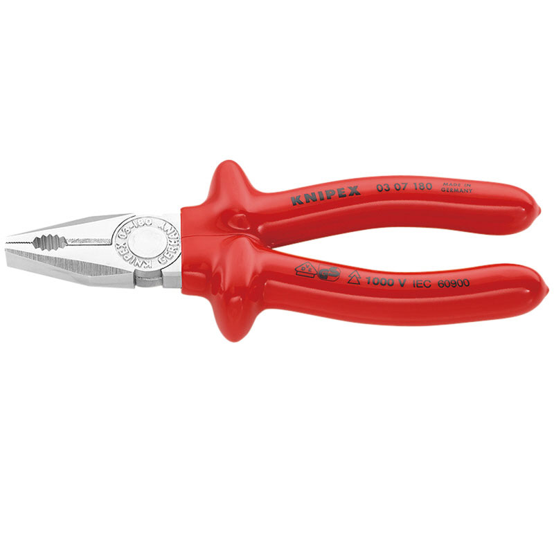 絶縁ペンチ1000V 0307-180 KNIPEX(クニペックス)