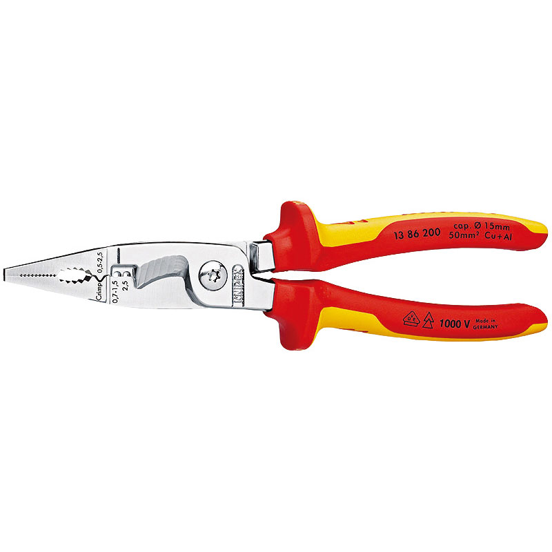 縁切りエレクトロプライヤー   1386-200 KNIPEX(クニペックス)
