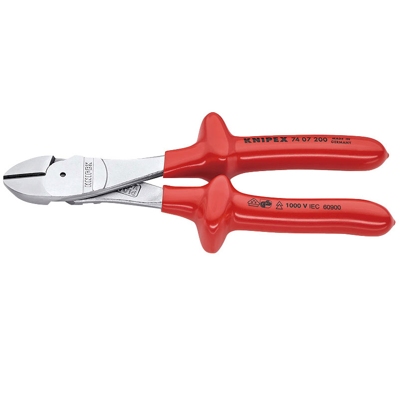 不成立豪然たる斜ニッパー1000V   7407-200 KNIPEX(クニペックス)