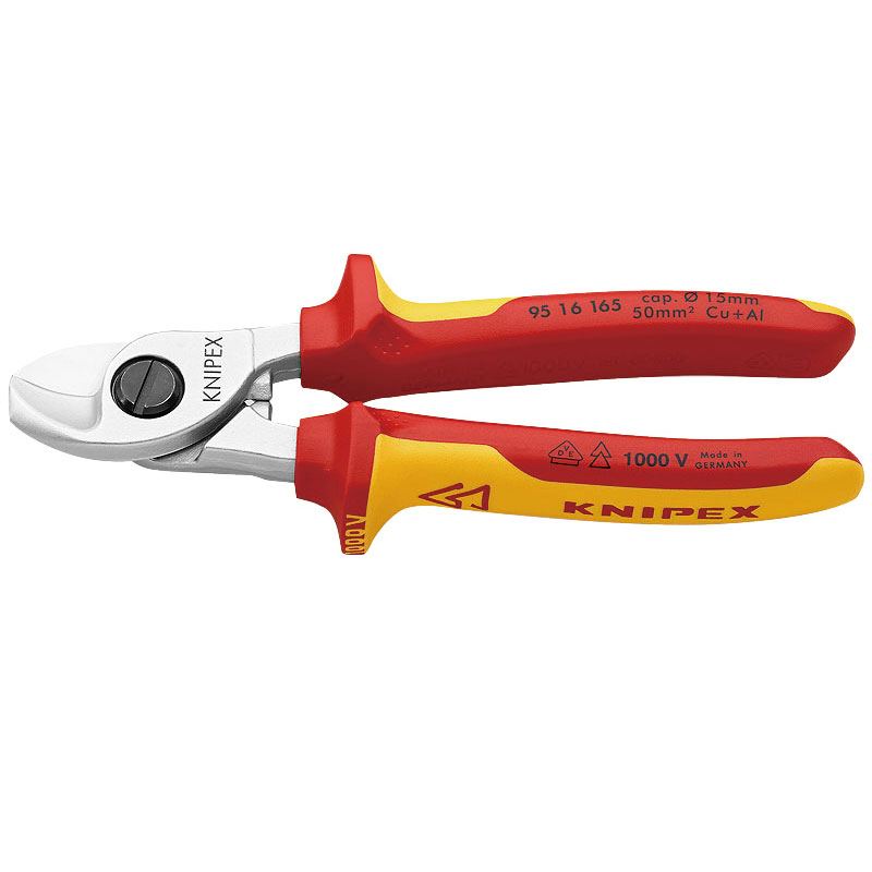 不成立有線テレビ切り手1000V (裏張り付き添い人)   9516-165SB KNIPEX(クニペックス)