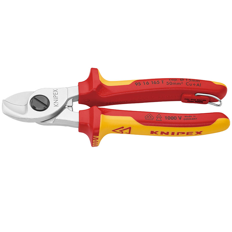 不成立有線テレビ切り手落っこちる押しとどめる (ブリスターパック)   9516-165TBK KNIPEX(クニペックス)