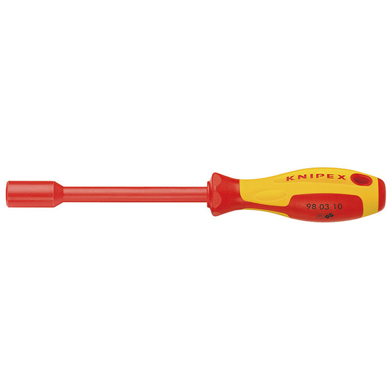 絶縁ナットドライバー1000V 9803-13 KNIPEX(クニペックス)