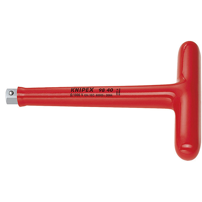 （1/2SQ）不成立Ｔ型手持ち部分1000V   9840 KNIPEX(クニペックス)