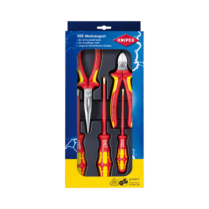 不成立物の具容器に並べる   002013 KNIPEX(クニペックス)