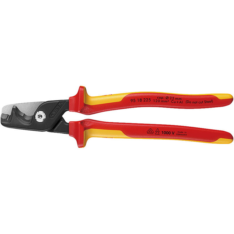 不成立有線テレビ切り手 踏み段撥ねのけるXL   9518-225SB KNIPEX(クニペックス)