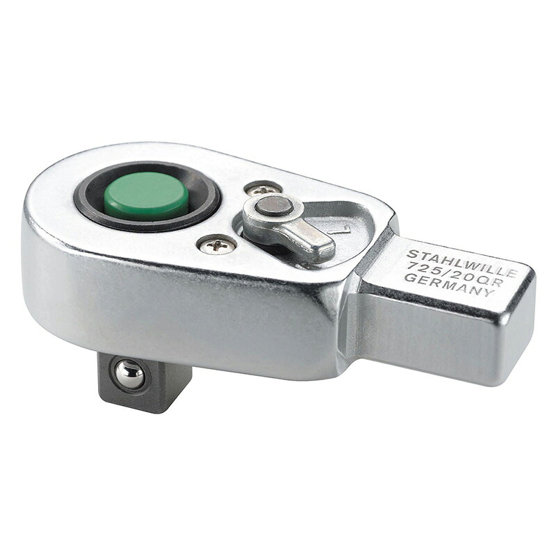 STAHLWILLE（スタビレー） トルクレンチ差替ラチェットヘッド 725QR/20｜カー用品のHot Road Second Shop
