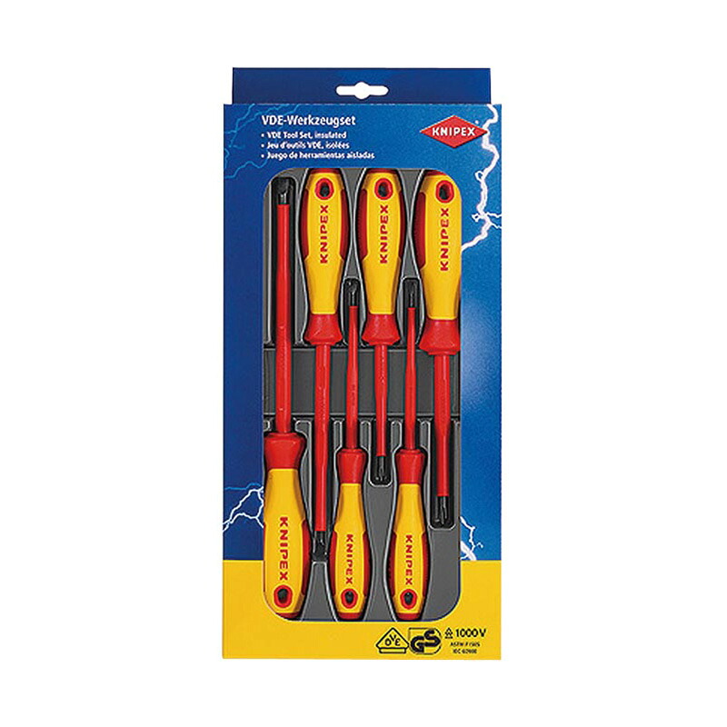 KNIPEX(クニペックス) 絶縁ドライバーセット 002012V01｜カー用品のHot Road Second Shop