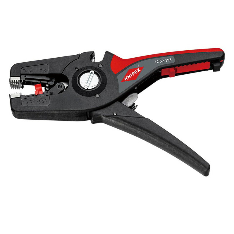 国内正規品 KNIPEX クニペックス ワイヤーストリッパー プレシストリップ16 台紙付き 1252-195SB fucoa.cl