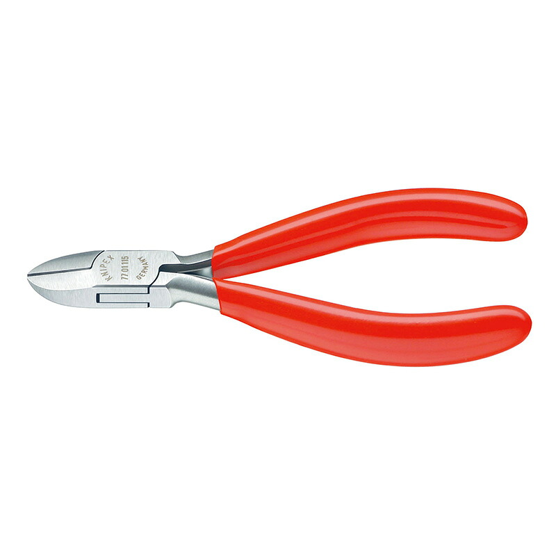 KNIPEX(クニペックス) エレクトロニクスニッパー (台紙付き) 7701-115