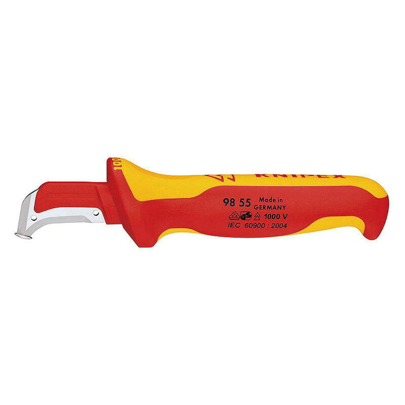 KNIPEX(クニペックス) 絶縁ケーブルナイフ 1000V (台紙付き) 9855