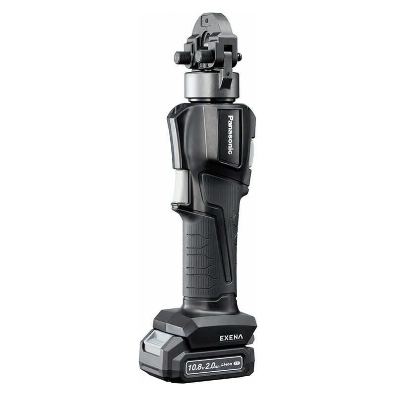 Panasonic（パナソニック） 充電圧着器(黒)10.8V 2Ah電池1個・本体・充電器・ケース EZ1W31F10S-B