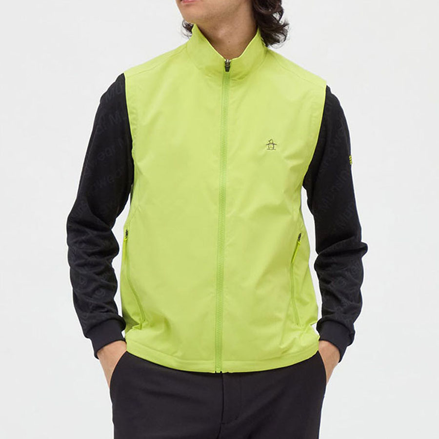 15%OFF セール マンシングウェア munsingwear メンズ アウターベスト ゴルフウエア 防風 はっ水 保温 MG5FVE22M 2026 春