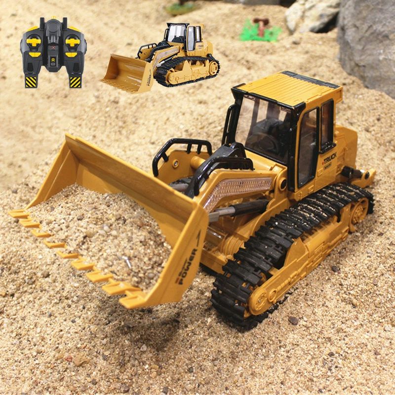 クローラー ブルドーザー 大人 建設機 ギフト 男の子 誕生日 10歳 9歳 8歳 こどもの日 プレゼント 働く車