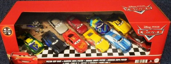 楽天市場】ディズニーカーズ ミニカー/マテル製 4台セット