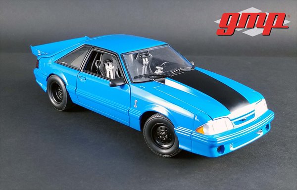 ミニカー 1/18 GMP☆1993 マスタング コブラ 青 1320 DRAG KINGS - 1993 FORD MUSTANG COBRA KING SNAKE【取っておく商いもの】
