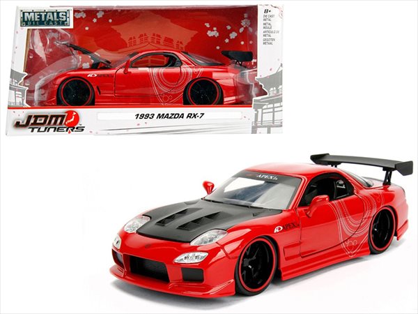 楽天市場】ミニカー 1/24 JadaTOYS 2002 ホンダ NSX TYPE-R 赤