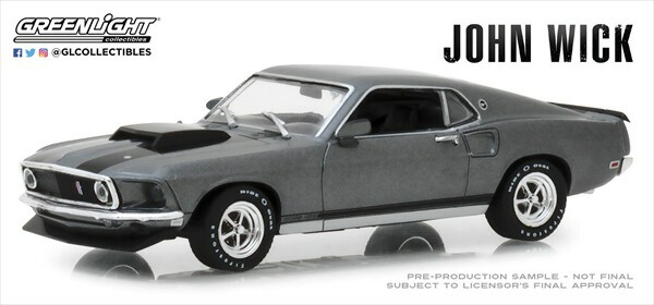 【楽天市場】ミニカー 1/18 Highway61 ジョン・ウィック の 1969 マスタング BOSS 429 シルバー アメ車【予約商品】 :  HOTTOYS ホットトイズ