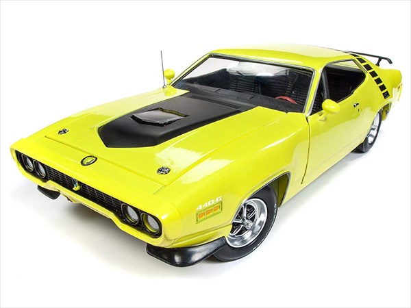 最適な材料 ミニカー 1 18 Autoworld 1971 プリムス ロードランナー 黄色 50周年記念モデル Plymouth Road Runner 1000台限定予約商品 Hottoys ホットトイズ 公式の Www Faan Gov Ng