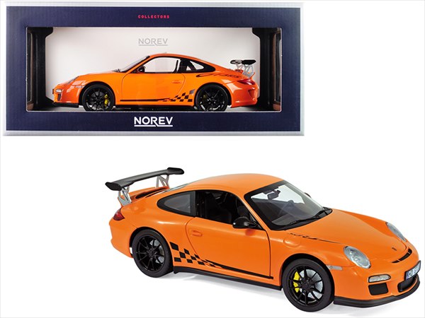 ミニカー■Norev■1/18　2010 ポルシェ 911 GT3 RS　オレンジ色　【予約商品】｜HOTTOYS　ホットトイズ