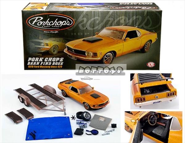 楽天市場】ミニカー 1969 フォード・マスタング BOSS 302 銀/赤ライン