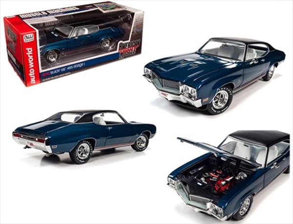 ミニカー Auto World 1/18 1972 Buick GS Stage1 1/18 Auto World 1972 Buick GS Stage 1 (Flame Orange) Diecast