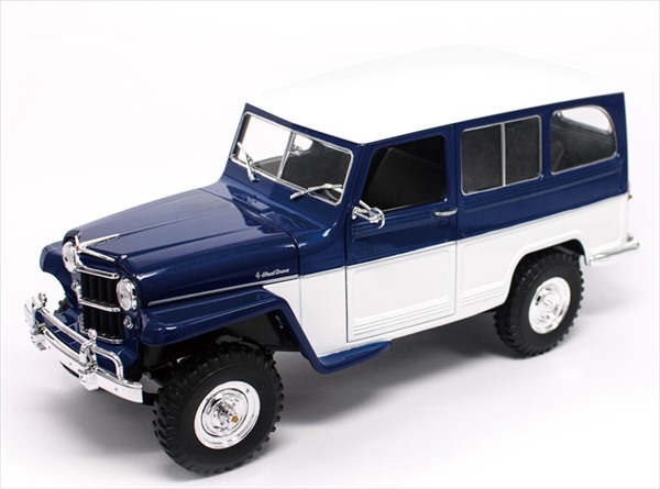 楽天市場】ミニカー 1/18 Road Signature☆1955 ウィリス ジープ