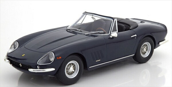 ミニカー　1/18　1967　フェラーリ 275　GTB4　NART　スパイダー　紺色　KKS 予約商品｜HOTTOYS　ホットトイズ