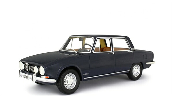 ミニカー アルファロメオ 1750 ベルリーナ 紺色 1968 1/18 LRM  取っておく商いもの