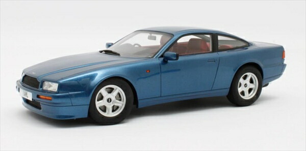 ミニカー アストンマーチン ヴィラージュ 青味 1988 1/18 CultModels   【取っておく商いもの】