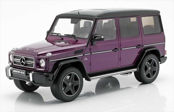 楽天市場】ミニカー 1/18 ブラバス G900 赤色 メルセデスベンツ