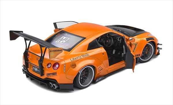 ミニカー 1 18 Gtr Lbワークス オレンジメタ色 Gtr 35 Lb Work Type 2 予約商品 Magazinpegas Cz