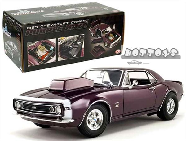 楽天市場】ミニカー 1/18 ACME 1969 カマロ 黄色 アメ車 CHEVROLET