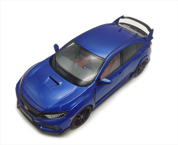 ミニカー 1/18  ホンダ・シビック 印字機R  FK8 青味 LCD TYPE R CIVIC TYPE-R (FK8) 2020【取っておく商いもの】
