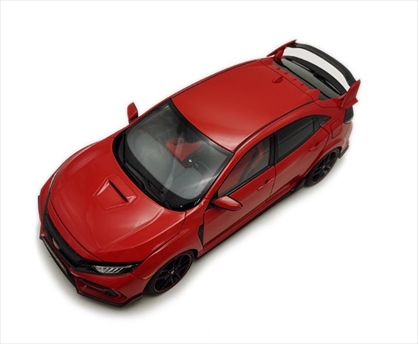 楽天市場】ミニカー 1/18 ホンダ・シビック タイプR FK8 グレー色 LCD