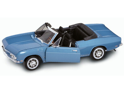 ミニカー 1 18 1969 シボレー コルベア コンバーチブル 青色 Luckytoys ミニカー アメ車 限定品 予約商品 Iconnect Zm
